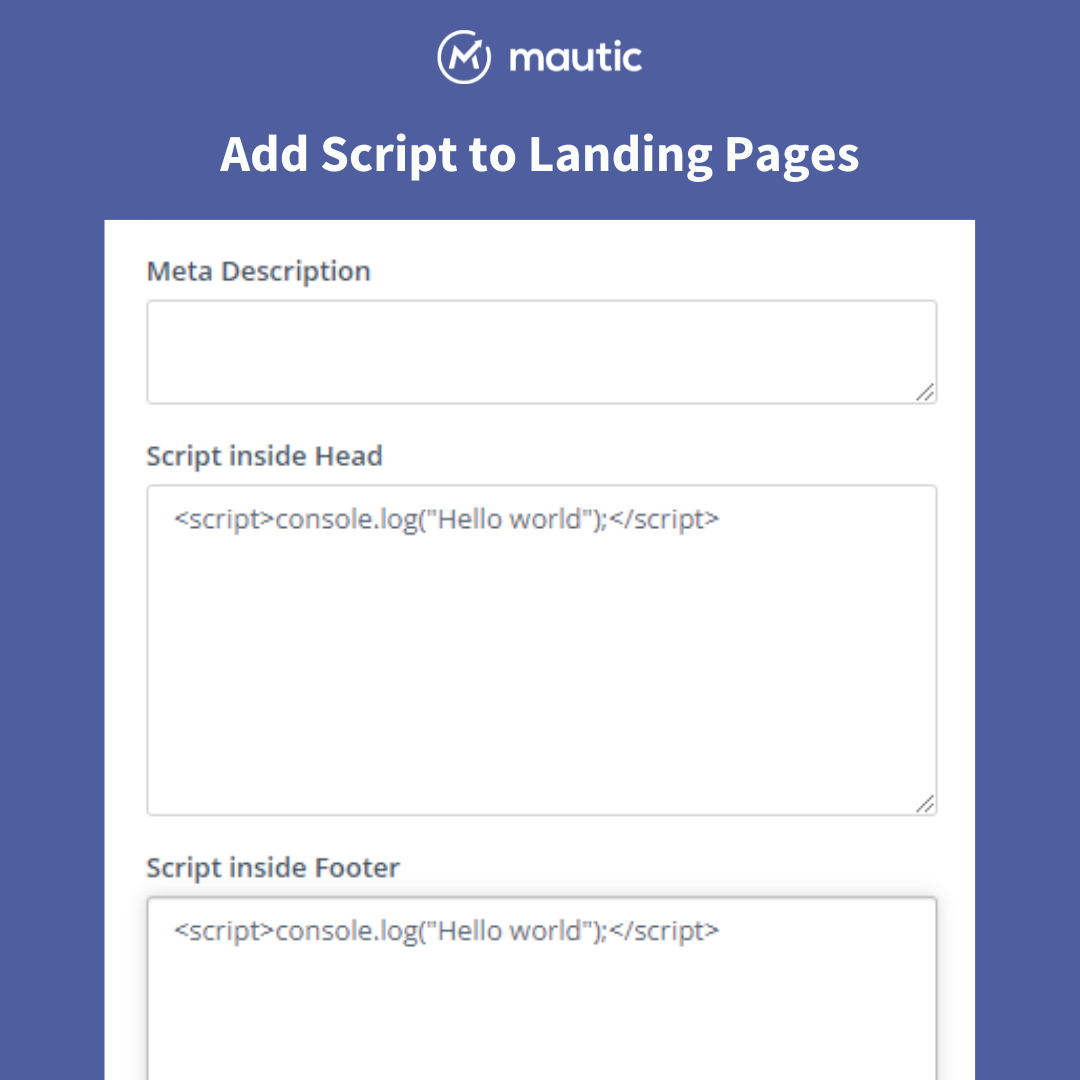Landing Pages Script