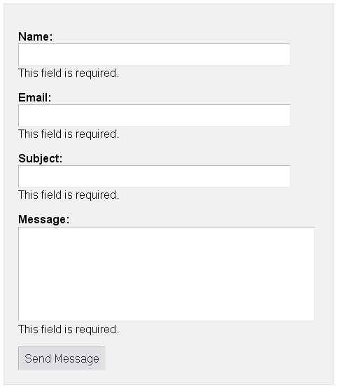 lead management contact form