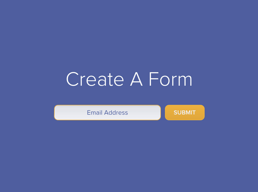 Create a form in marketing automation