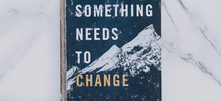 something needs to change book cover