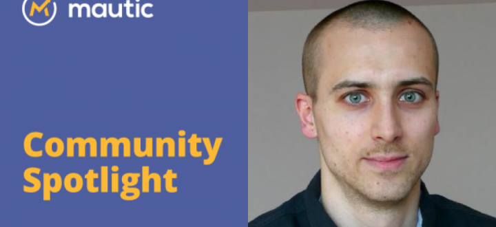 Senior software engineer Miroslav Fedeleš, from the Czech Republic, contributes to the development team of the Mautic community